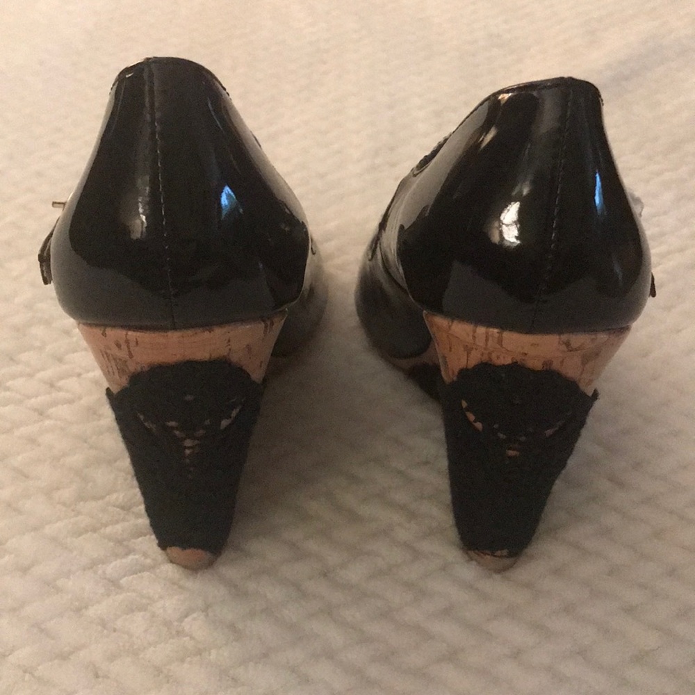 Black Paten Wedge’s